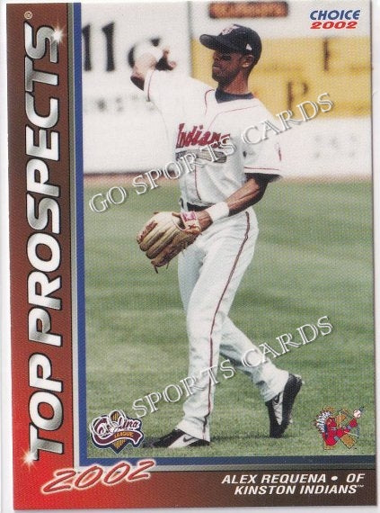 2002 Carolina League Top Prospects Alex Requena