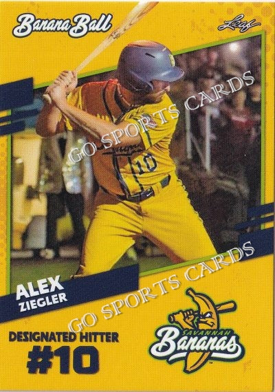 2024 Savannah Bananas Alex Ziegler