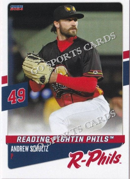 2024 Reading Fightin Phils Andrew Schultz