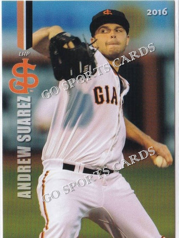 2016 San Jose Giants Andrew Suarez