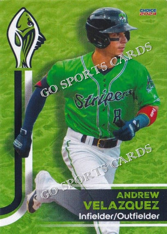 2024 Gwinnett Stripers Andrew Velazquez