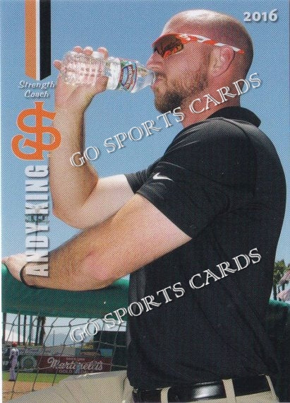 2016 San Jose Giants Andy King