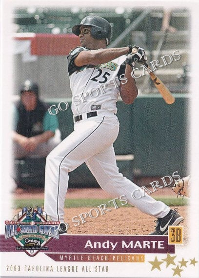 2003 California Carolina League All Star Game Andy Marte