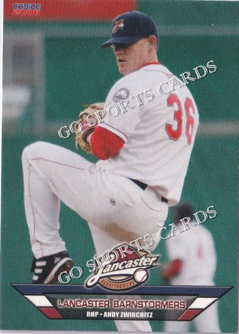 2006 Lancaster Barnstormers Andy Zwirchitz