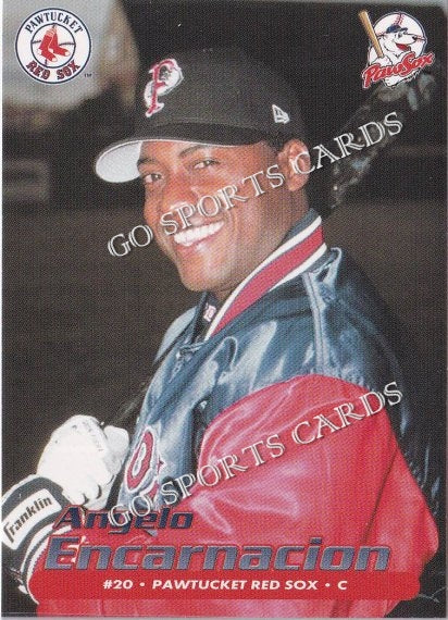 2001 Pawtucket Red Sox Angelo Encarnacion