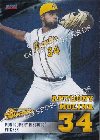 2023 Montgomery Biscuits Anthony Molina