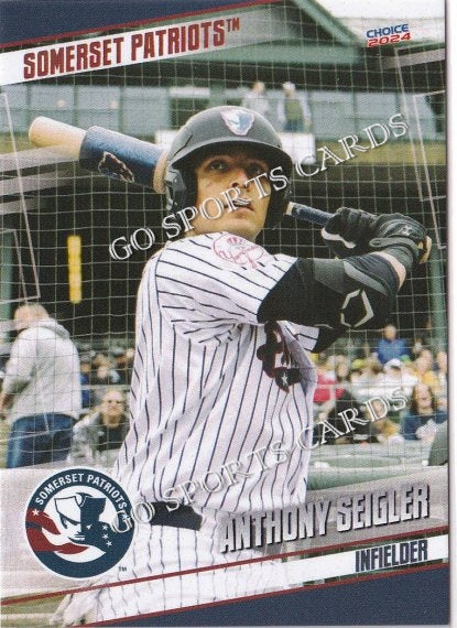 2024 Somerset Patriots Anthony Seigler