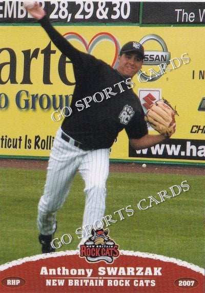 2007 New Britain Rock Cats Anthony Swarzak