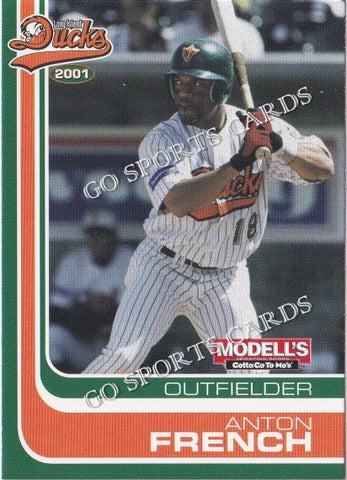 2001 Long Island Ducks Anton French