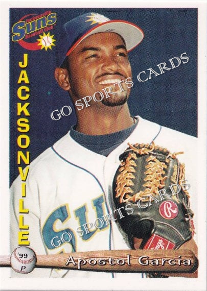 1999 Jacksonville Suns Apostol Garcia