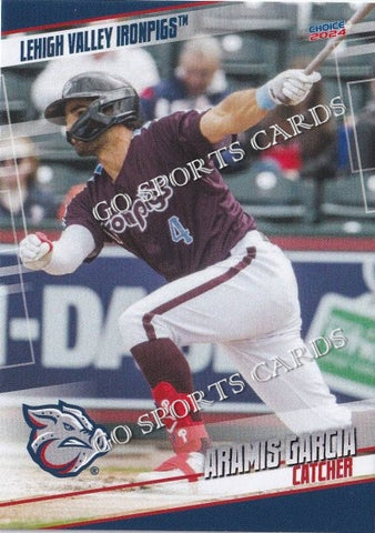 2024 Lehigh Valley IronPigs Aramis Garcia