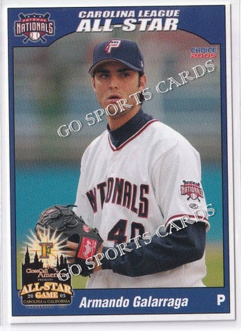 2005 California Carolina League All Star Game Armando Galarraga