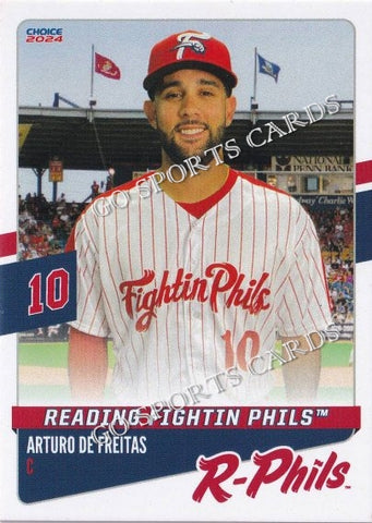 2024 Reading Fightin Phils Arturo De Freitas