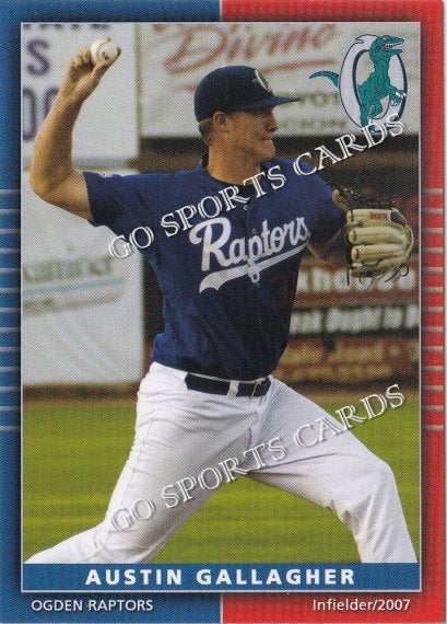 2007 Ogden Raptors Austin Gallagher