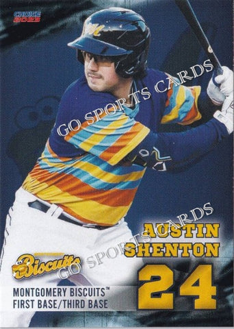 2023 Montgomery Biscuits Austin Shenton