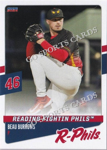 2024 Reading Fightin Phils Beau Burrows