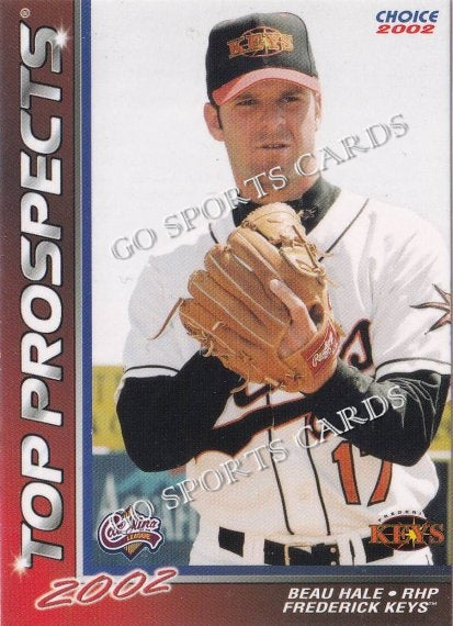 2002 Carolina League Top Prospects Beau Hale