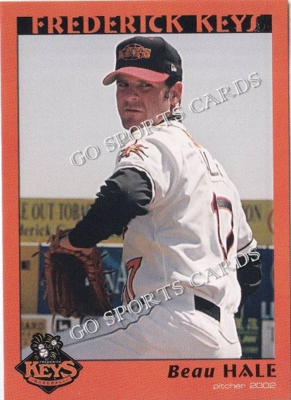 2002 Frederick Keys Beau Hale