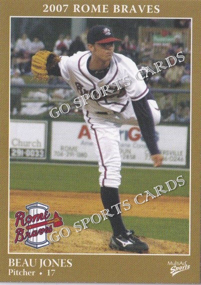 2007 Rome Braves Beau Jones