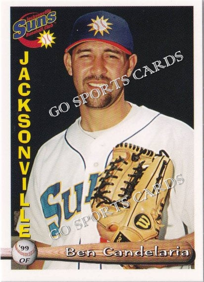 1999 Jacksonville Suns Ben Candelaria