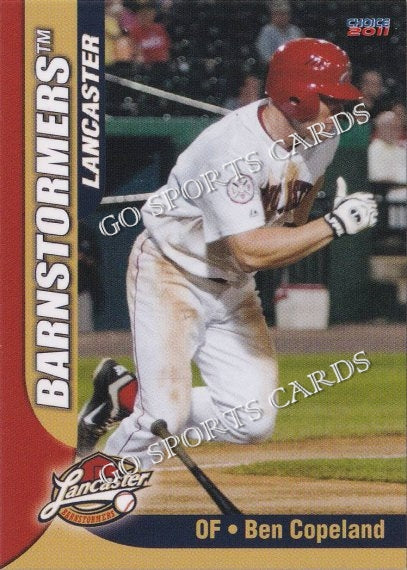 2011 Lancaster Barnstormers Ben Copeland