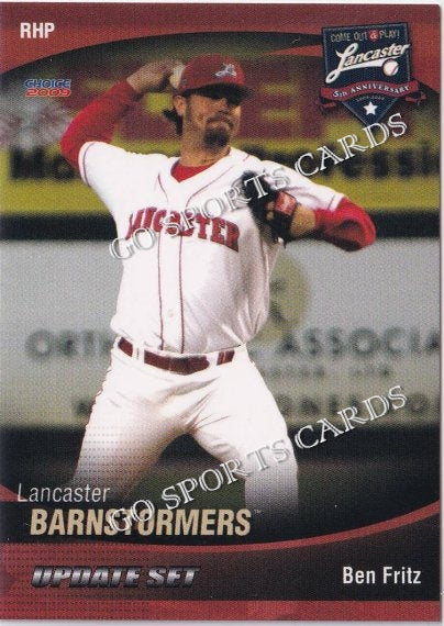 2009 Lancaster Barnstormers Update Ben Fritz