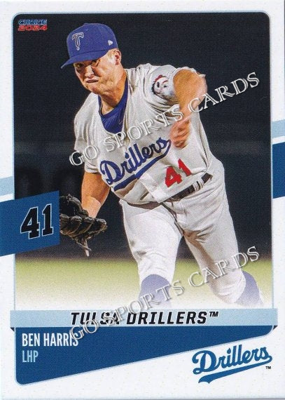 2024 Tulsa Drillers Ben Harris