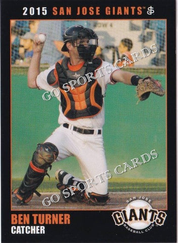 2015 San Jose Giants Ben Turner