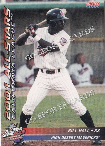 2001 California Carolina League All Star Game Bill Hall