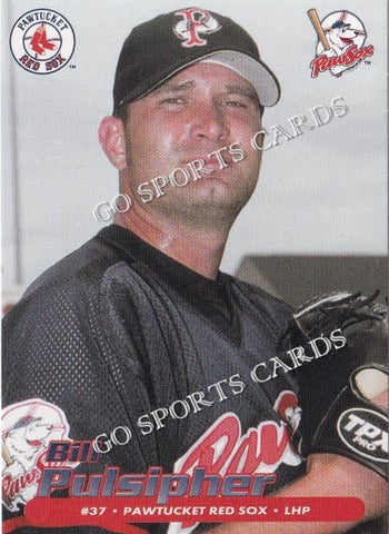 2001 Pawtucket Red Sox Bill Pulsipher