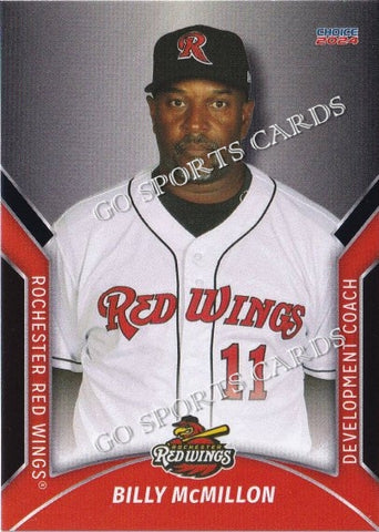 2024 Rochester Red Wings Billy McMillon