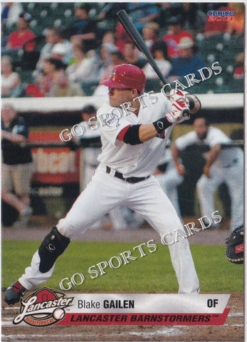 2013 Lancaster Barnstormers Blake Gailen