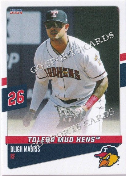 2024 Toledo Mud Hens Bligh Madris