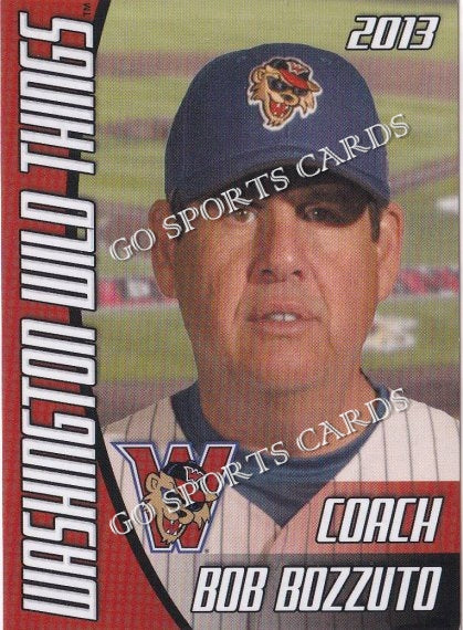 2013 Washington Wild Things Bob Bozzuto