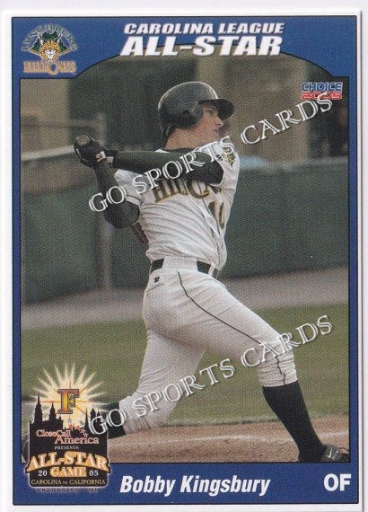 2005 California Carolina League All Star Game Bobby Kingsbury