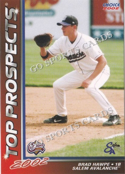 2002 Carolina League Top Prospects Brad Hawpe