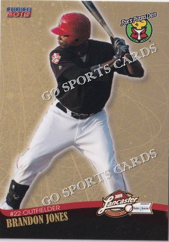 2015 Lancaster Barnstormers Brandon Jones