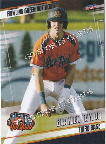 2024 Bowling Green Hot Rods Brayden Taylor