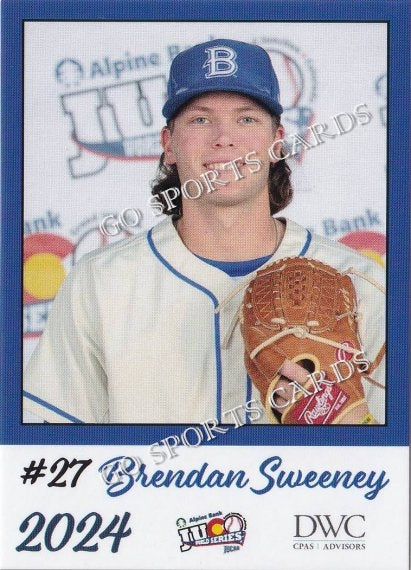 2024 Blinn College Buccaneers JUCO Brendan Sweeney