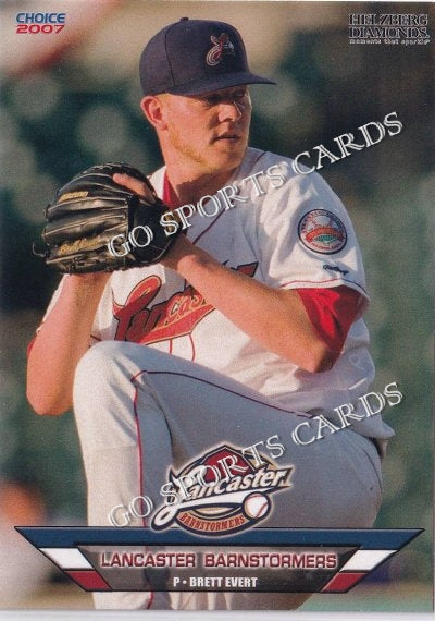 2007 Lancaster Barnstormers Brett Evert