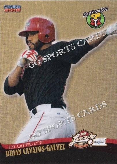 2015 Lancaster Barnstormers Brian Cavazos Galvez