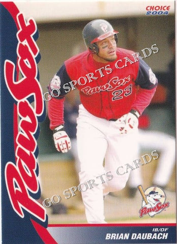 2004 Pawtucket Red Sox Brian Daubach