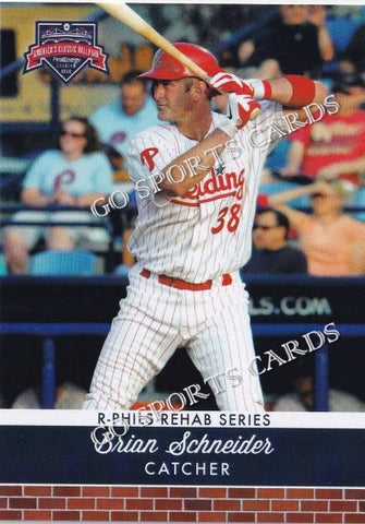 2019 Reading Fightin Phils Rehab Series Brian Schneider