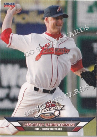 2006 Lancaster Barnstormers Brian Whitaker