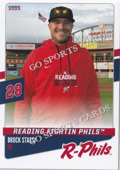 2024 Reading Fightin Phils Brock Stassi