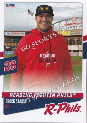 2024 Reading Fightin Phils Brock Stassi