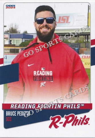 2024 Reading Fightin Phils Bruce Peditto