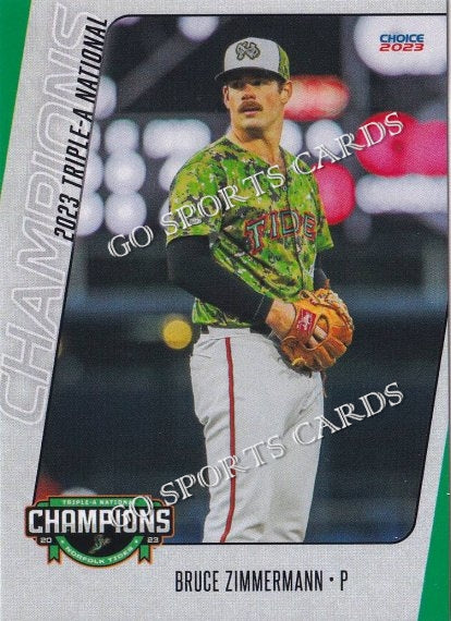 2023 Norfolk Tides Champions Bruce Zimmermann