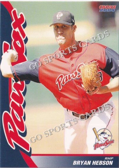 2004 Pawtucket Red Sox Bryan Hebson