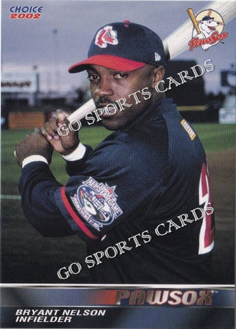 2002 Pawtucket Red Sox Bryant Nelson